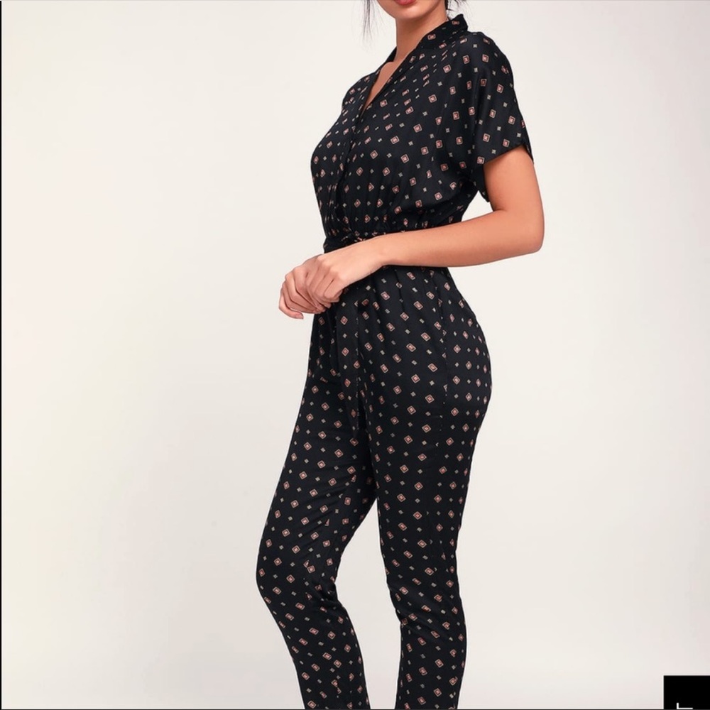 Billabong bed story Jumpsuit Large NWT